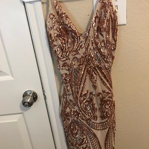 Fashion nova sequin dress
